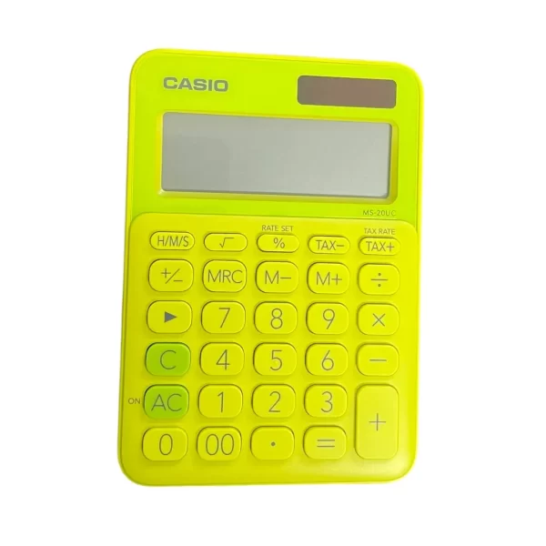 Casio Calculadora  fosforescente 8 digitos