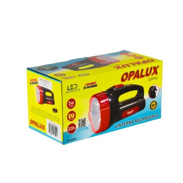 LINTERNA LED RECARGABLE 5W Opalux - Imagen 5