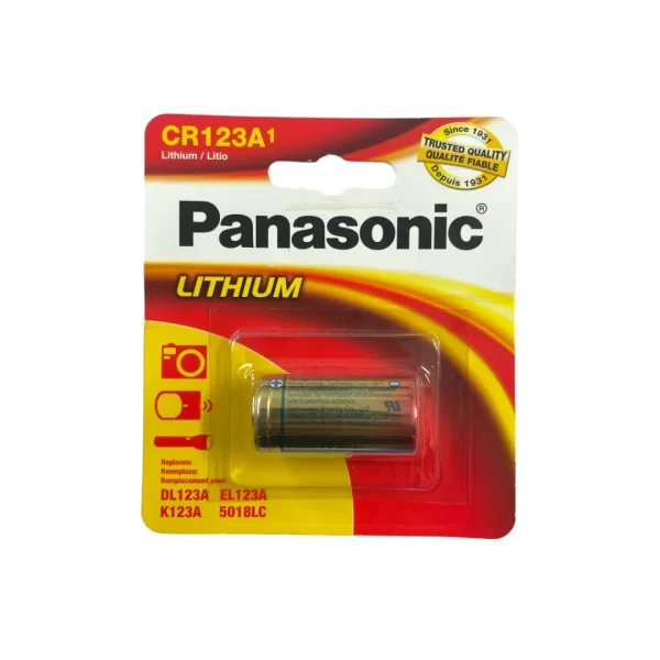 Panasonic Pila de litio CR123A